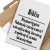 Plakat metalowy Cytat z Biblii