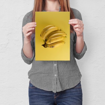 Plakat metalowy Banany