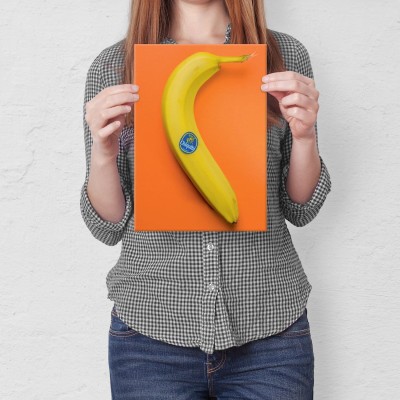 Plakat metalowy Banan Chiquita