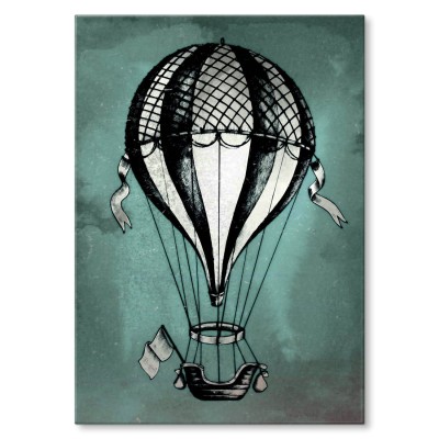 Plakat metalowy Balon