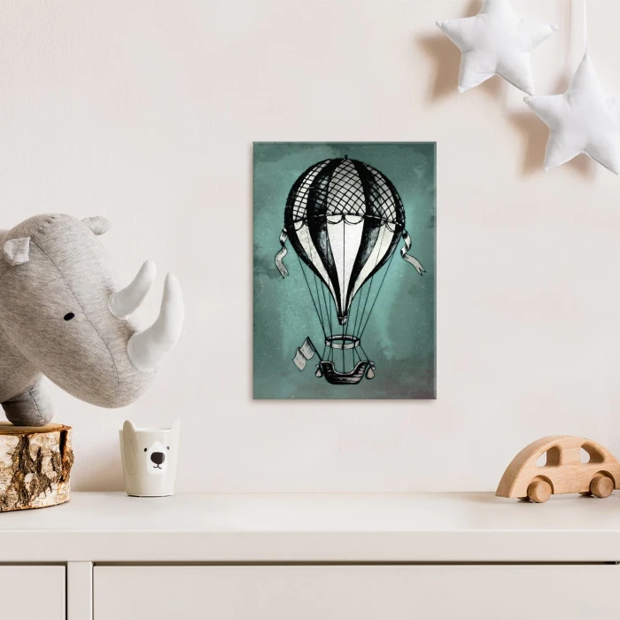 Plakat metalowy Balon