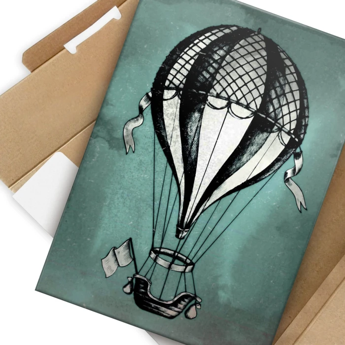 Plakat metalowy Balon