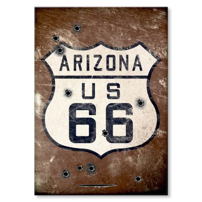 Plakat metalowy ARIZONA US 66