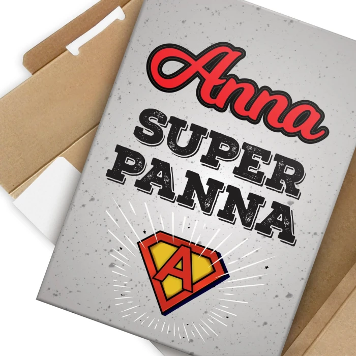Plakat metalowy Anna super panna