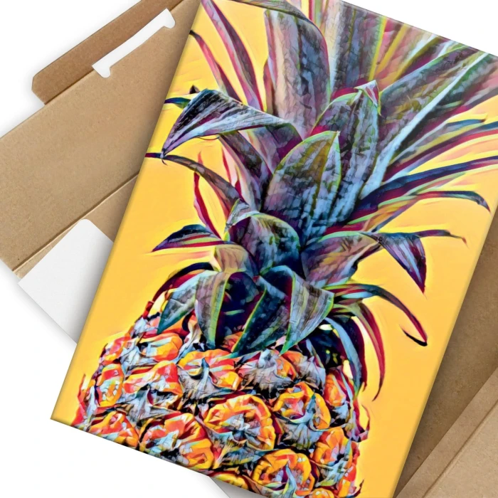 Plakat metalowy Ananas