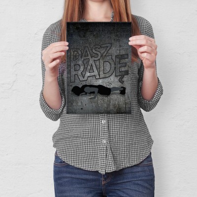 Plakat metalowy Dasz radę