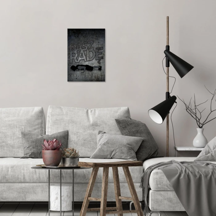 Plakat metalowy Dasz radę