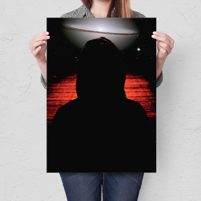 Plakat metalowy Ciemna strona mocy