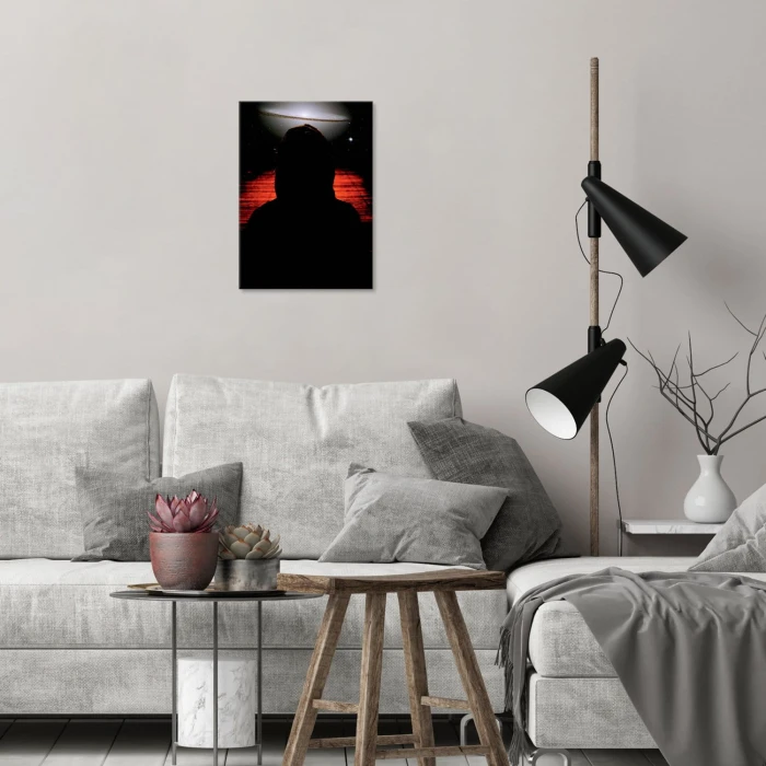 Plakat metalowy Ciemna strona mocy