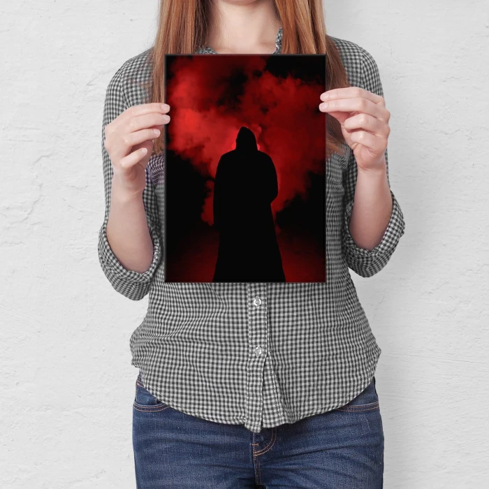 Plakat metalowy Ciemna strona mocy