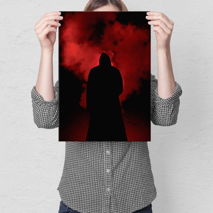 Plakat metalowy Ciemna strona mocy