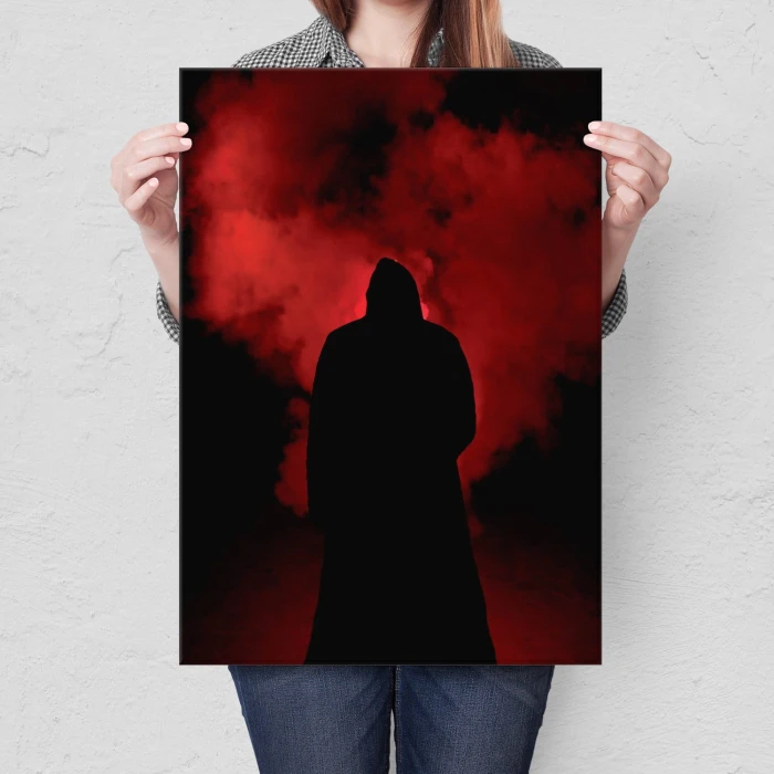 Plakat metalowy Ciemna strona mocy