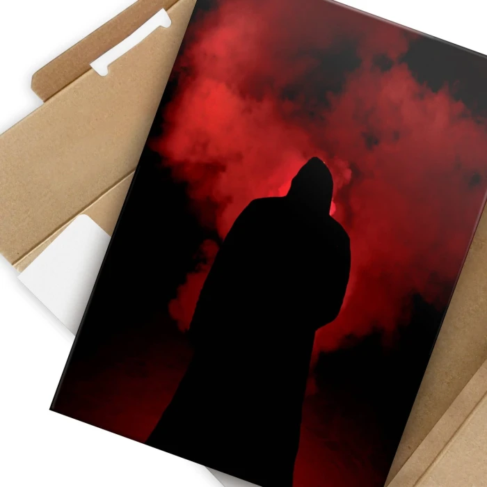 Plakat metalowy Ciemna strona mocy