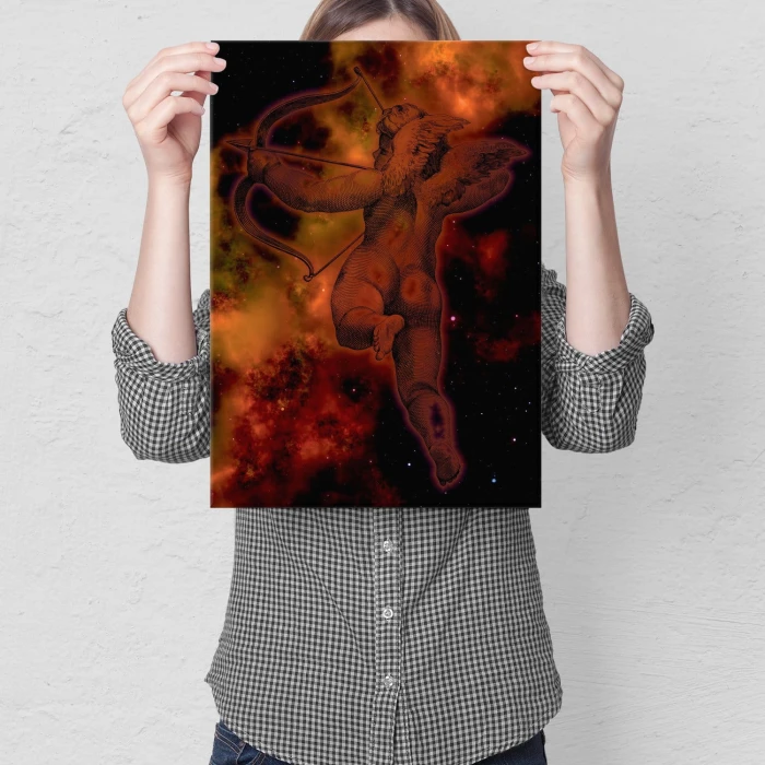 Plakat metalowy Kupidyn