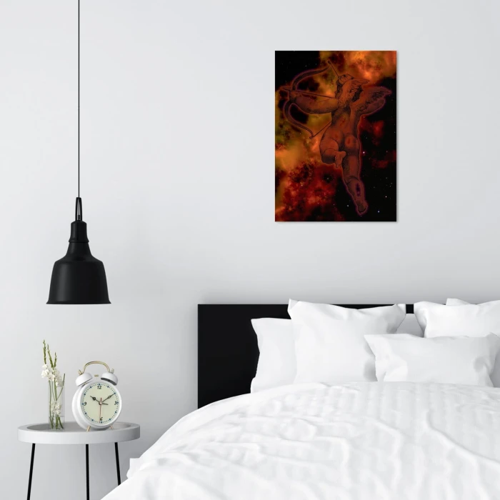 Plakat metalowy Kupidyn