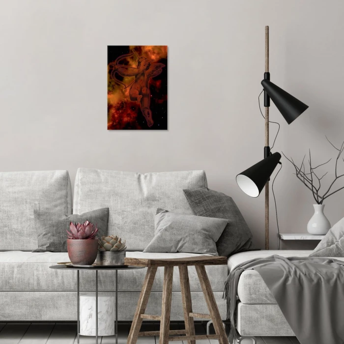 Plakat metalowy Kupidyn