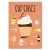 Plakat metalowy Cupcakes