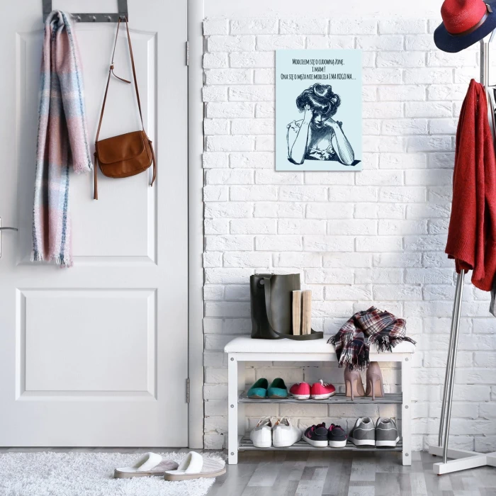 Plakat metalowy Cudowna żona