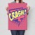 Plakat metalowy Komiksowy Crash