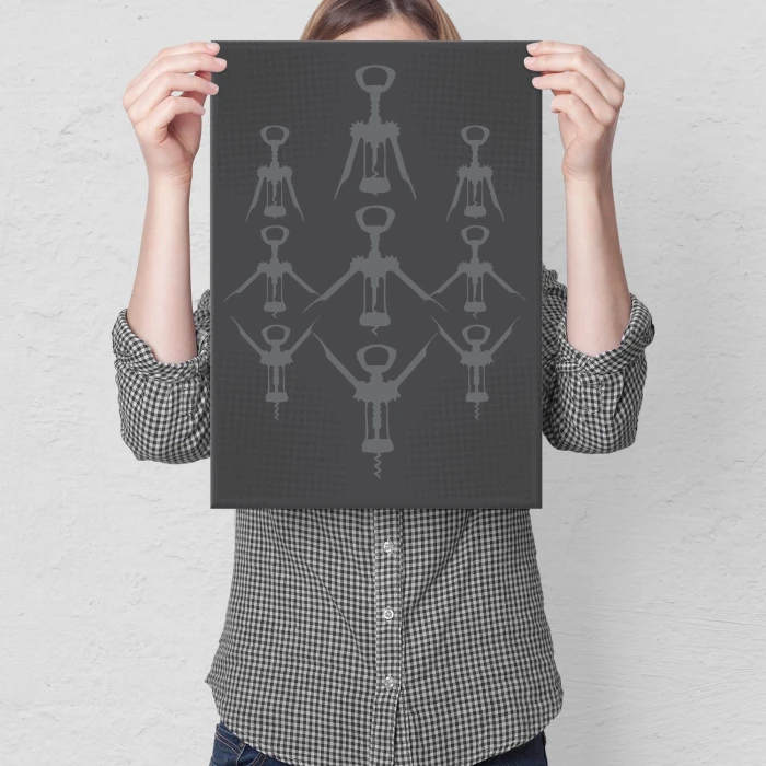 Plakat metalowy Trening ćwiczenia