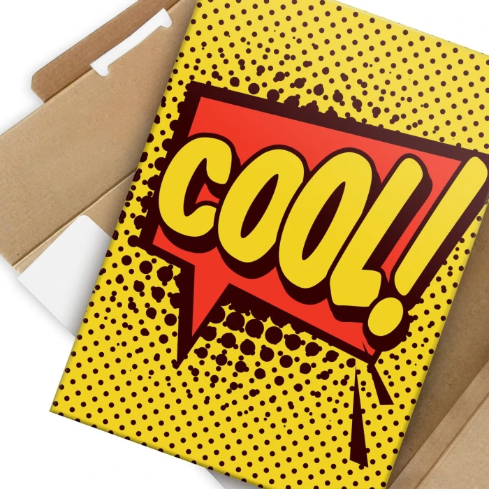 Plakat metalowy Komiksowe Cool!