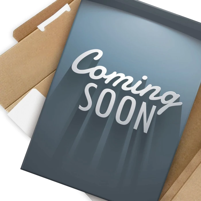Plakat metalowy Coming soon