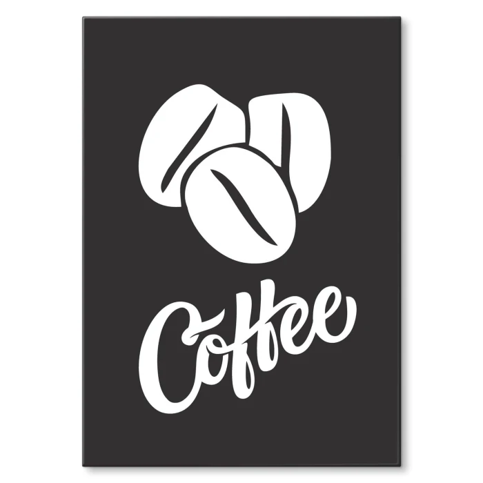 Plakat metalowy Coffee Kawa