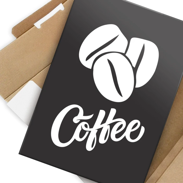 Plakat metalowy Coffee Kawa