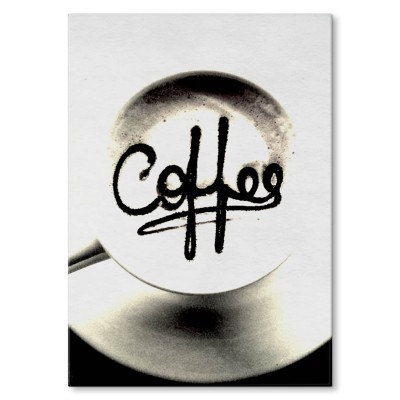 Plakat metalowy Kawa coffee