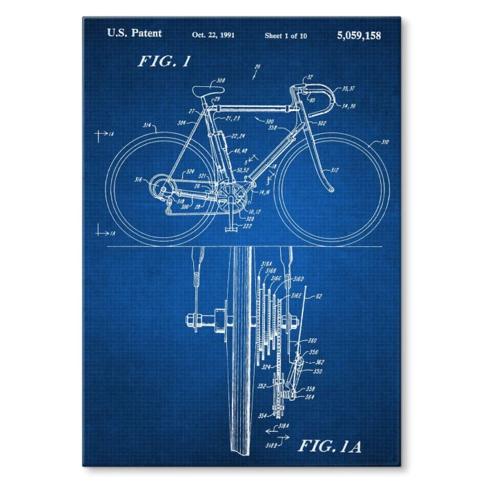 Plakat metalowy Rower Kolarzówka