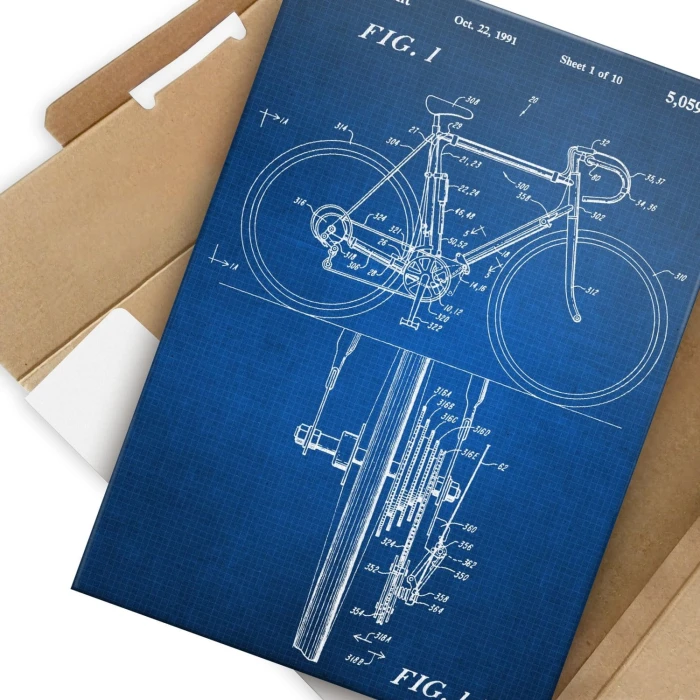 Plakat metalowy Rower Kolarzówka