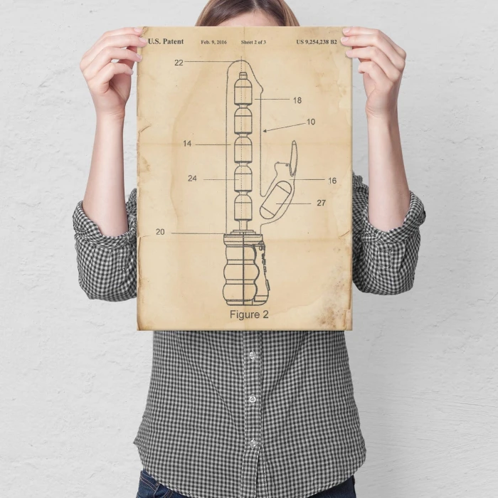 Plakat metalowy Wibrator na panieński