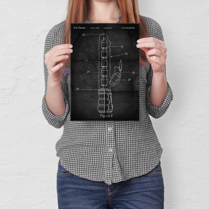 Plakat metalowy Wibrator na panieński