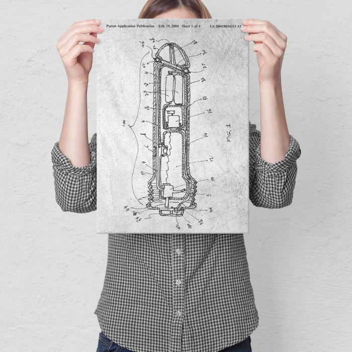 Plakat metalowy Wibrator na panieński 18