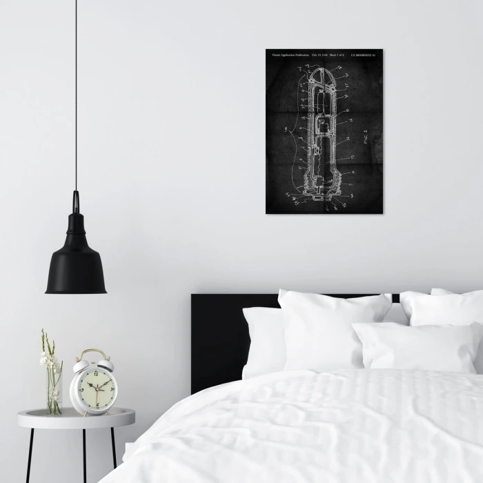 Plakat metalowy Wibrator na panieński 18