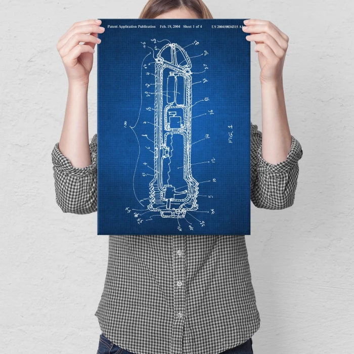 Plakat metalowy Wibrator na panieński 18