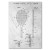 Plakat metalowy Rakieta tenisowa