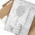 Plakat metalowy Rakieta tenisowa