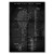 Plakat metalowy Rakieta tenisowa