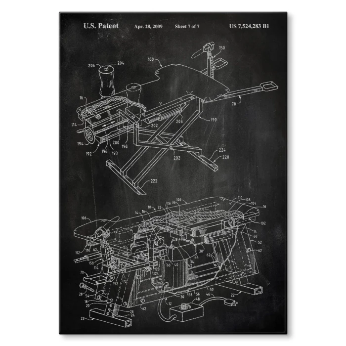 Plakat metalowy Sex maszyna Panieński