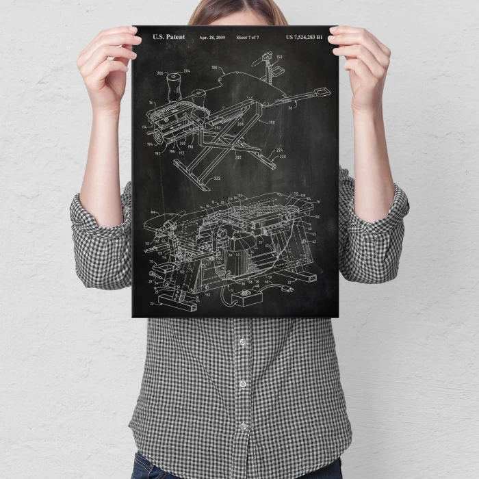 Plakat metalowy Sex maszyna Panieński