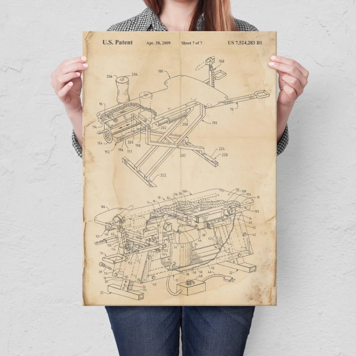 Plakat metalowy Sex maszyna Panieński