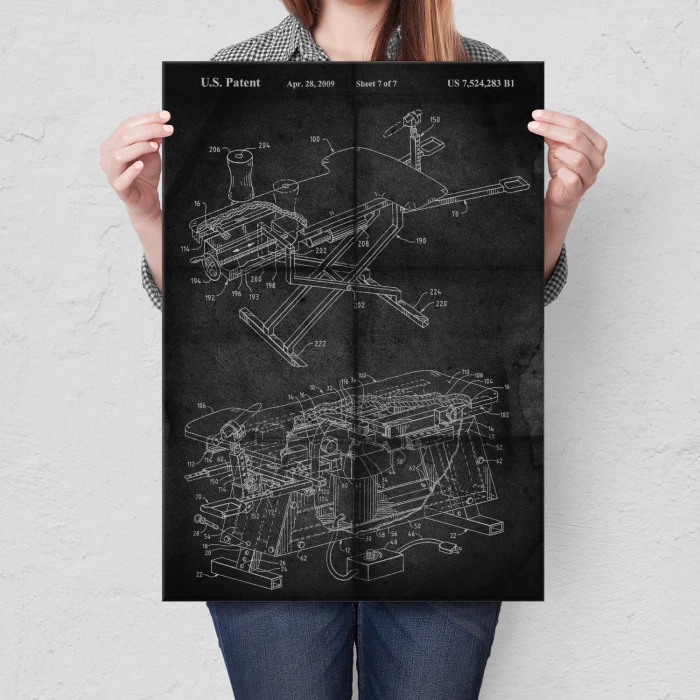 Plakat metalowy Sex maszyna Panieński