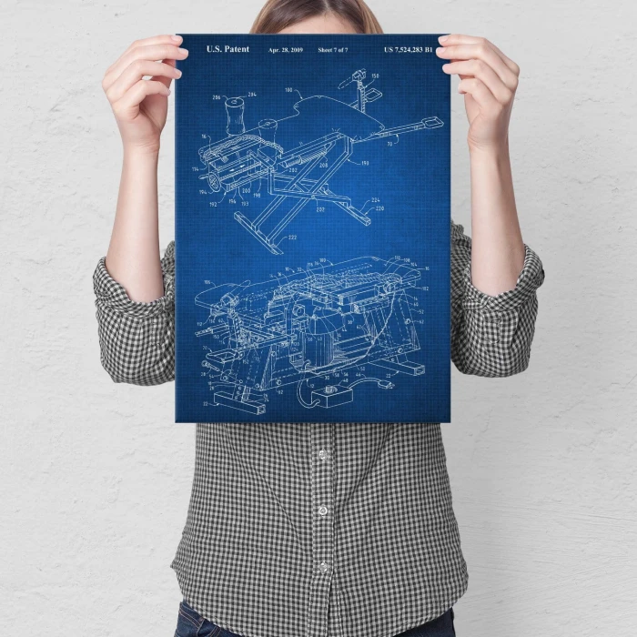 Plakat metalowy Sex maszyna Panieński