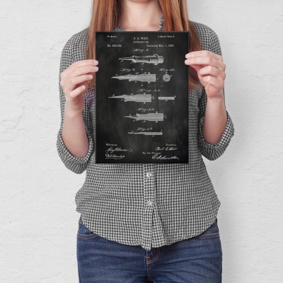 Plakat metalowy Pióro wieczne