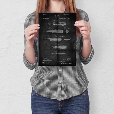 Plakat metalowy Pióro wieczne