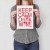 Plakat metalowy Keep calm & drink wine