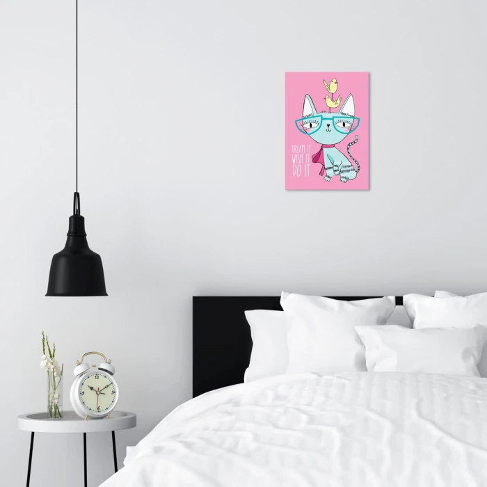 Plakat metalowy Dream it do it