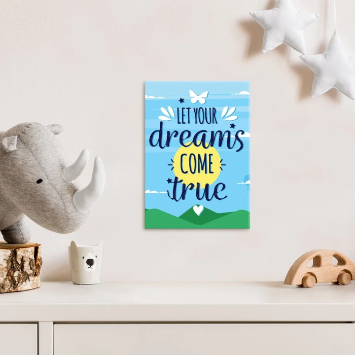 Plakat metalowy Dreams come true