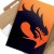 Plakat metalowy Smok Mortal Kombat